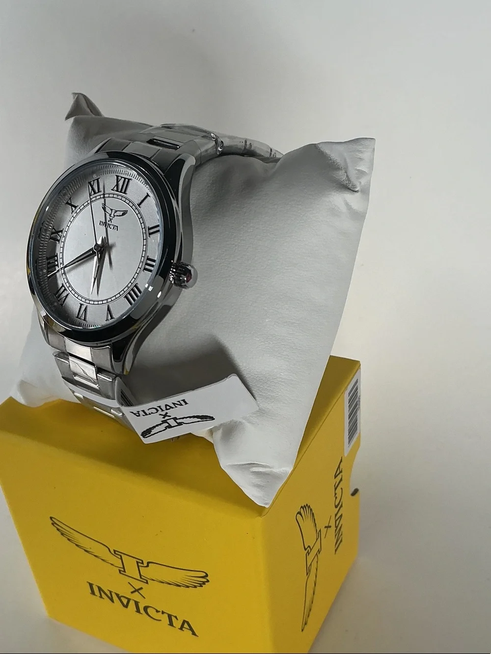 Men’s silver watch Roman numerals - 69886